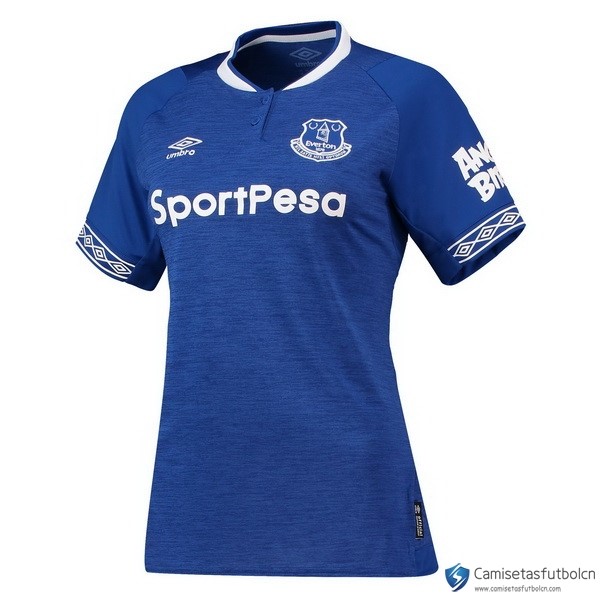 Camiseta Everton Primera equipo Mujer 2018-19 Azul